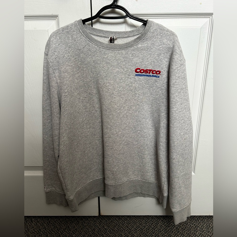 Costco Unisex Gray Sweatshirt